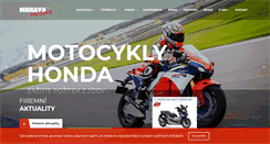 Desktop Screenshot of moravamotors.cz